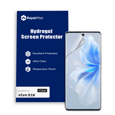 Vivo S18 Compatible Premium Hydrogel Screen Protector With Full Coverage Ultra HD